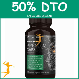 NEUROMEM PREMIUM 60 CÁPSULAS HERBORA OFERTA 2 UD