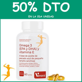 OMEGA 3 EPA y DHA 60 PERLAS HERBORA OFERTA 2 UD