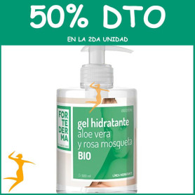 GEL HIDRATANTE ALOE Y ROSA MOSQUETA BIO 500Ml. HERBORA OFERTA 2 UD