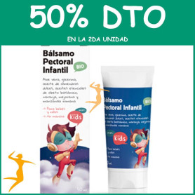 BÁLSAMO PECTORAL INFANTIL 50Ml. HERBORA OFERTA 2 UD