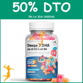 OMEGA 3 DHA 60 GUMMIES HERBORA OFERTA 2 UD