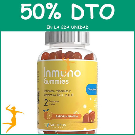 INMUNO GUMMIES 60 GUMMIES HERBORA OFERTA 2 UD