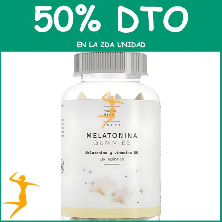 MELATONINA GUMMIES 50 GUMMIES HERBORA OFERTA 2 UD