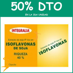 ISOFLAVONAS 60 CÁPSULAS INTEGRALIA OFERTA 2 UD