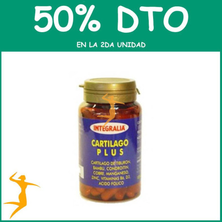 CARTÍLAGO PLUS 100 CÁPSULAS INTEGRALIA OFERTA 2 UD