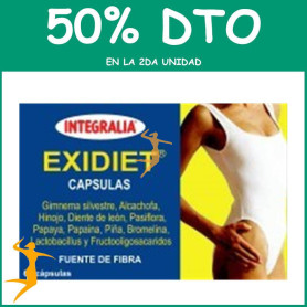 EXIDIET 60 CÁPSULAS INTEGRALIA OFERTA 2 UD