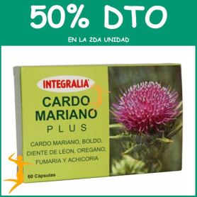 CARDO MARIANO PLUS 60 CÁPSULAS INTEGRALIA OFERTA 2 UD