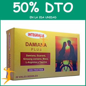 DAMIANA PLUS 20 VIALES INTEGRALIA OFERTA 2 UD