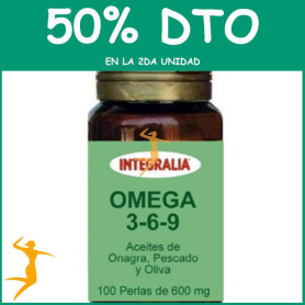 OMEGA 3-6-9 100 PERLAS INTEGRALIA OFERTA 2 UD