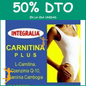 CARNITINA PLUS 15 SOBRES INTEGRALIA OFERTA 2 UD