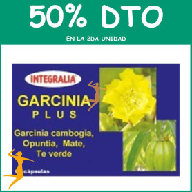 GARCINIA PLUS 60 CÁPSULAS INTEGRALIA OFERTA 2 UD