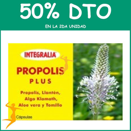 PROPOLIS PLUS 60 CÁPSULAS INTEGRALIA OFERTA 2 UD