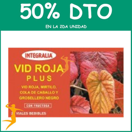 VID ROJA PLUS 20 VIALES INTEGRALIA OFERTA 2 UD