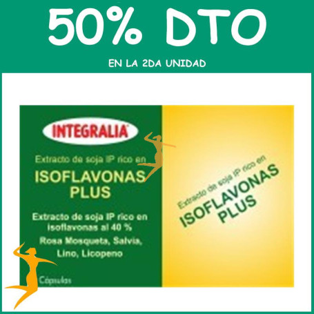 ISOFLAVONAS PLUS 60 CÁPSULAS INTEGRALIA OFERTA 2 UD