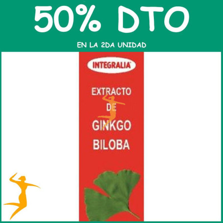 GINKGO BILOBA EXTRACTO 50Ml. INTEGRALIA OFERTA 2 UD