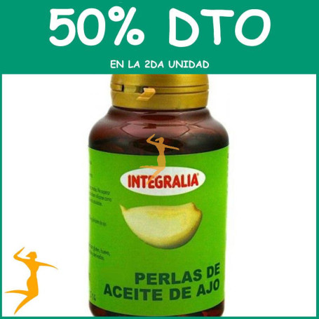 ACEITE DE AJO 90 PERLAS INTEGRALIA OFERTA 2 UD