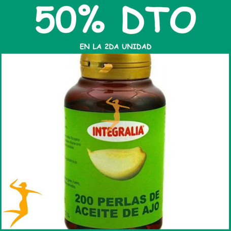 ACEITE DE AJO 200 PERLAS INTEGRALIA OFERTA 2 UD