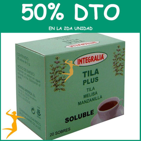 TILA PLUS SOLUBLE 20 SOBRES INTEGRALIA OFERTA 2 UD