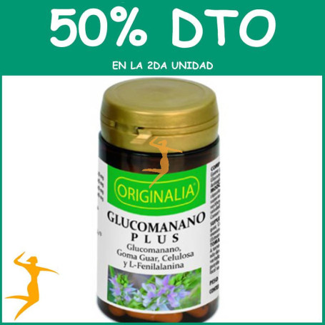 GLUCOMANANO PLUS ORIGINALIA 60 CAPSULAS INTEGRALIA OFERTA 2 UD