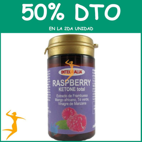 RASPBERRY KETONE TOTAL 60 CAPSULAS INTEGRALIA OFERTA 2 UD