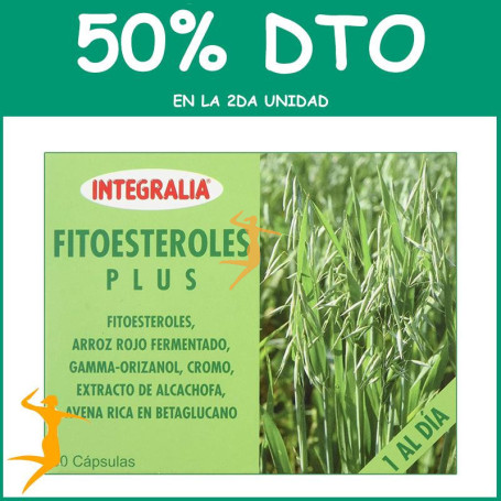 FITOESTEROLES PLUS 30 CAP INTEGRALIA OFERTA 2 UD