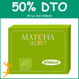 TE MATCHA ECOLÓGICO SOLUBLE INTEGRALIA OFERTA 2 UD