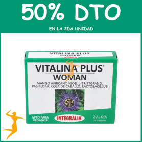 VITALINA PLUS WOMAN 30 CAPSULAS INTEGRALIA OFERTA 2 UD