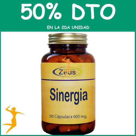 SINERGIA 90 CÁPSULAS ZEUS OFERTA 2 UD