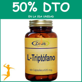 L-TRIPTÓFANO 90 CÁPSULAS ZEUS OFERTA 2 UD