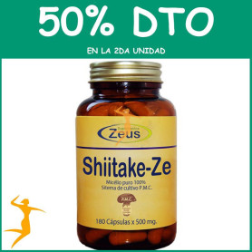 SHIITAKE 180 CÁPSULAS ZEUS OFERTA 2 UD