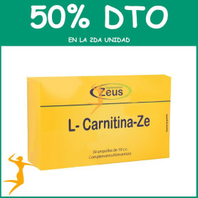 L-CARNITINA 1500 Ze 30 AMPOLLAS ZEUS OFERTA 2 UD