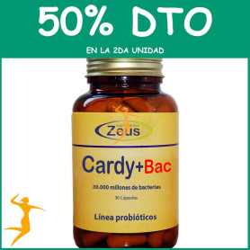 CARDY+BAC 30 CÁPSULAS ZEUS OFERTA 2 UD