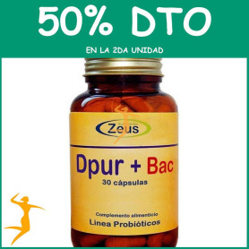 DPUR+BAC 30 CÁPSULAS ZEUS OFERTA 2 UD