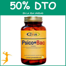 PSICO+BAC (PSICOBIOTIC) 90 CAPSULAS ZEUS OFERTA 2 UD