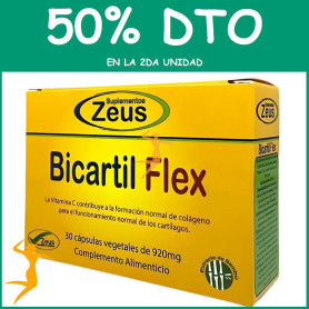 BICARTIL FLEX 30 CAPSULAS ZEUS OFERTA 2 UD