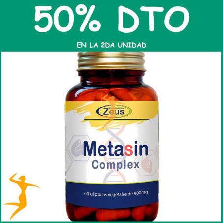 METASIN COMPLEX 60 CAPSULAS VEGETALES ZEUS OFERTA 2 UD