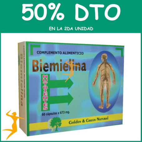 BIEMIELINA 60 CÁPSULAS GOLDEN GREEN OFERTA 2 UD