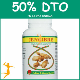 JENGIBRE 90 CÁPSULAS GOLDEN GREEN OFERTA 2 UD