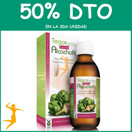 ALCACHOFA ACTIV JARABE 200Ml. TEGOR OFERTA 2 UD