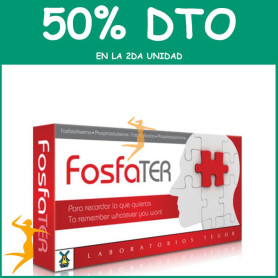 FOSFATER 40 CÁPSULAS TEGOR OFERTA 2 UD