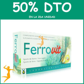 FERROVIT 30 CÁPSULAS TEGOR OFERTA 2 UD