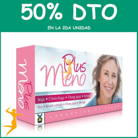 MENO PLUS 45 CÁPSULAS TEGOR OFERTA 2 UD