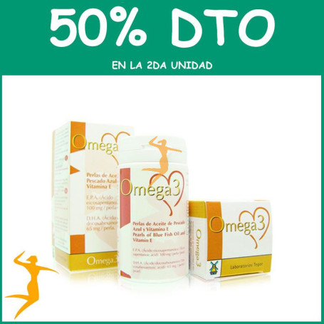 OMEGA 3 60 PERLAS TEGOR OFERTA 2 UD