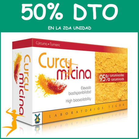 CURCUMICINA 60 CÁPSULAS TEGOR OFERTA 2 UD