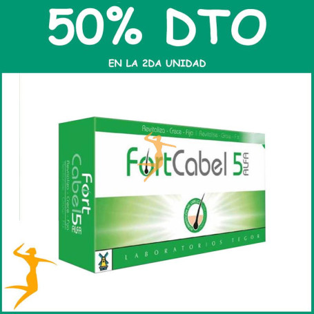 FORTCABEL 5 ALFA 60 CÁPSULAS TEGOR OFERTA 2 UD