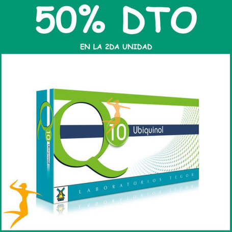 Q10 UBIQUINOL 28 CÁPSULAS TEGOR OFERTA 2 UD