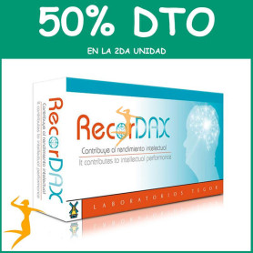 RECORDAX 40 CÁPSULAS TEGOR OFERTA 2 UD