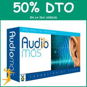 AUDIOMÁS 40 CÁPSULAS TEGOR OFERTA 2 UD