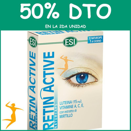 RETIN ACTIVE 20 CÁPSULAS TREPAT DIET - ESI OFERTA 2 UD