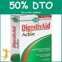 DIGESTIVAID ACTIVE 45 TABLETAS TREPAT DIET - ESI OFERTA 2 UD